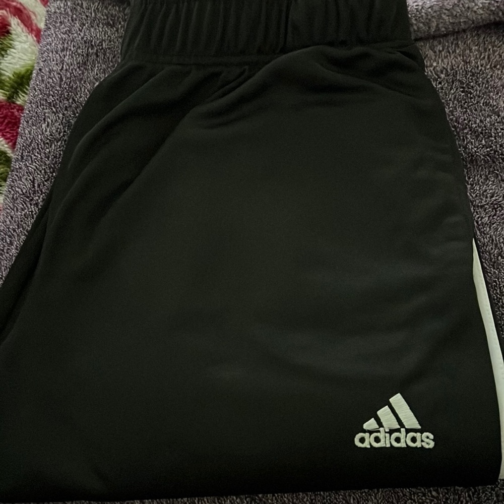Black adidas sweatpants